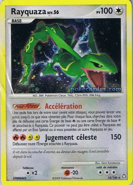 Rayquaza — Diamant & Perle : Eveil des Légendes