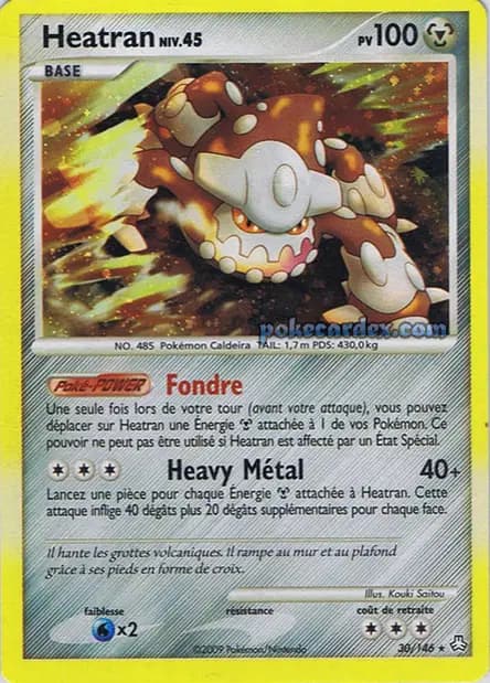 Heatran — Diamant & Perle : Eveil des Légendes