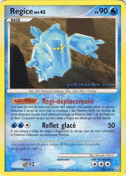 Regice — Diamant & Perle : Eveil des Légendes