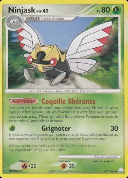 Ninjask — Diamant & Perle : Eveil des Légendes