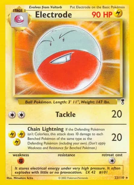 Électrode — Legendary Collection