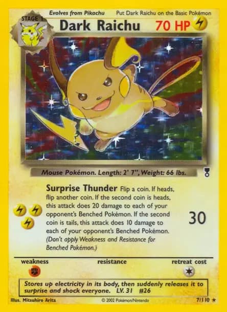Raichu — Legendary Collection