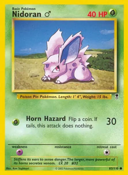 Nidoran♂ — Legendary Collection