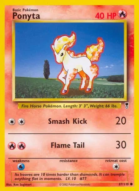 Ponyta — Legendary Collection