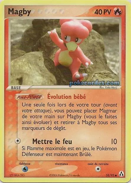 Magby — EX : Créateurs de Légendes