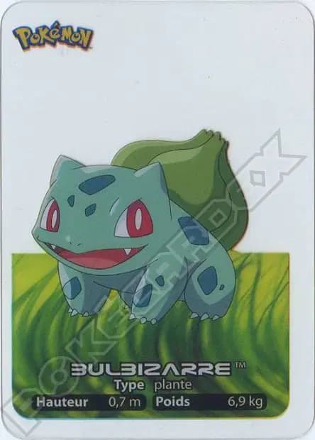 Bulbizarre — Lamincards 2005