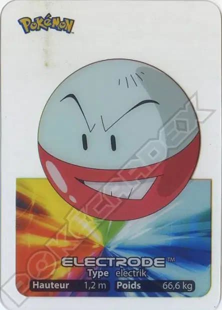 Électrode — Lamincards 2005