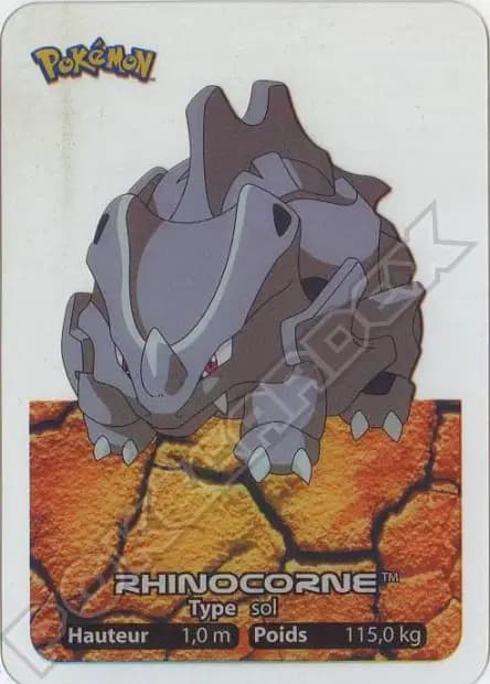 Rhinocorne — Lamincards 2005