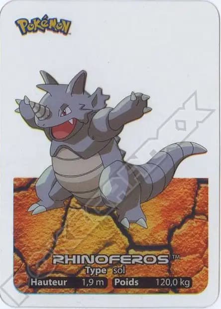 Rhinoféros — Lamincards 2005