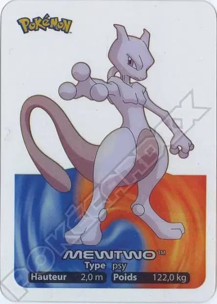 Mewtwo — Lamincards 2005