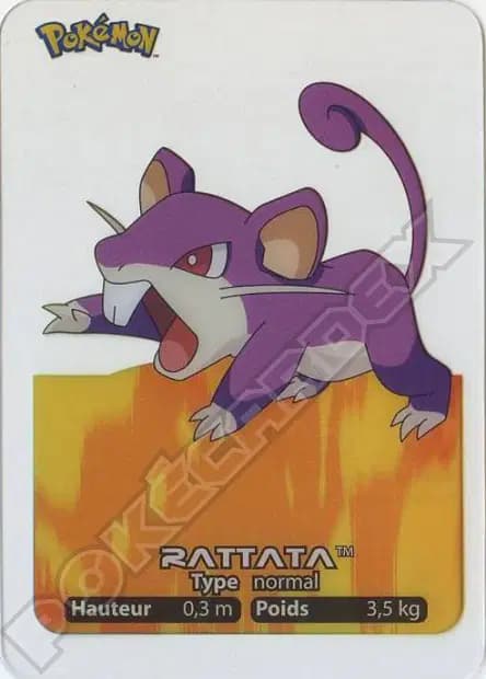 Rattata — Lamincards 2005