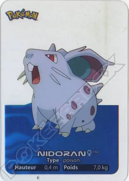Nidoran♀ — Lamincards 2005