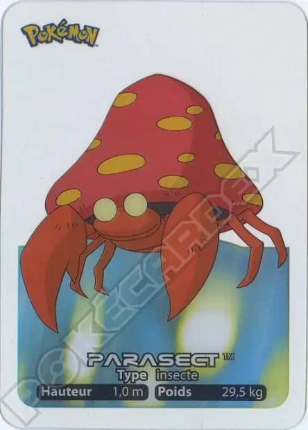 Parasect — Lamincards 2005