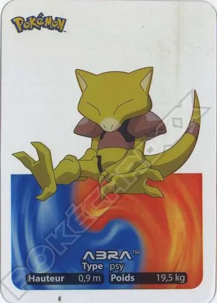 Abra — Lamincards 2005