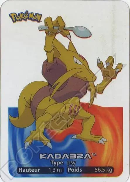 Kadabra — Lamincards 2005