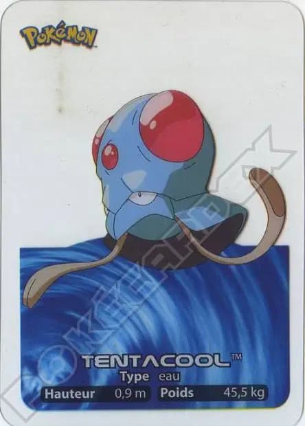 Tentacool — Lamincards 2005