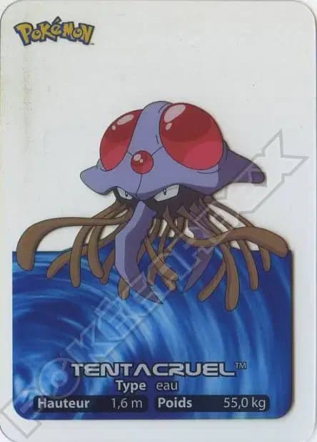 Tentacruel — Lamincards 2005