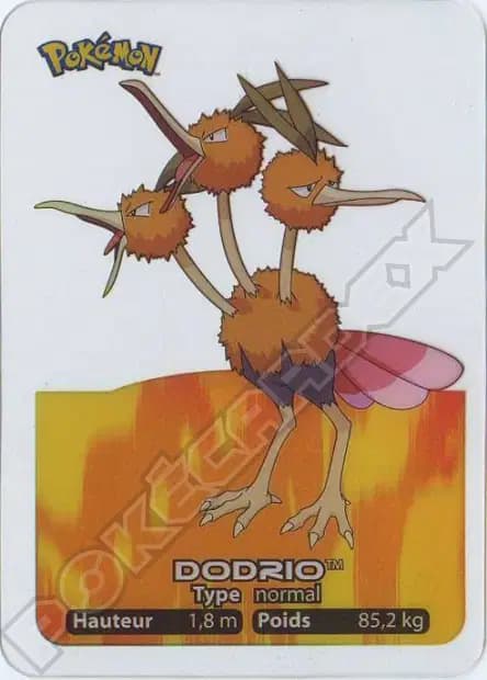 Dodrio — Lamincards 2005