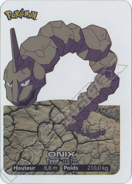 Onix — Lamincards 2005
