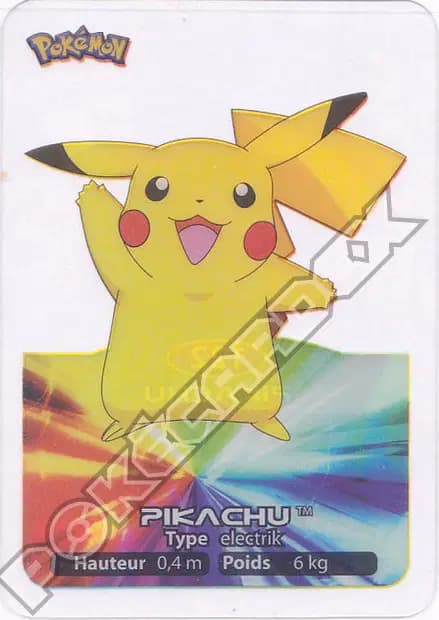Pikachu — Lamincards 2006