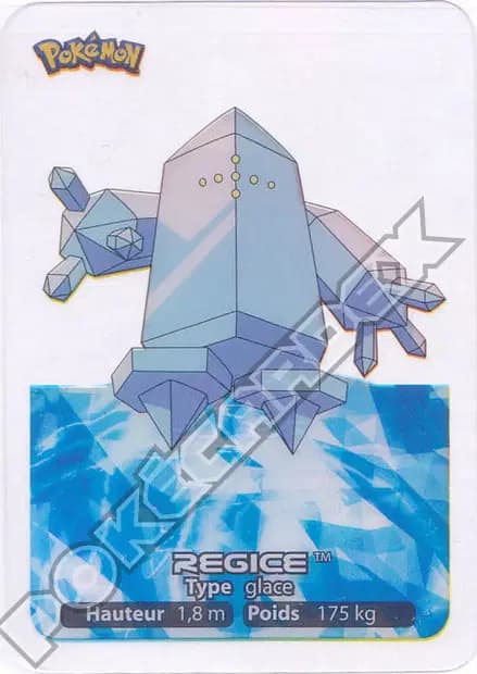 Regice — Lamincards 2006