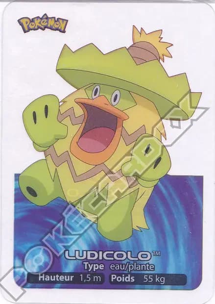 Ludicolo — Lamincards 2006
