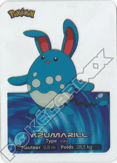 Azumarill — Lamincards 2006