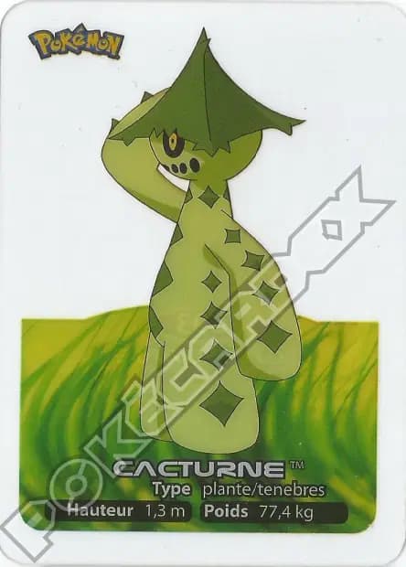 Cacturne — Lamincards 2006