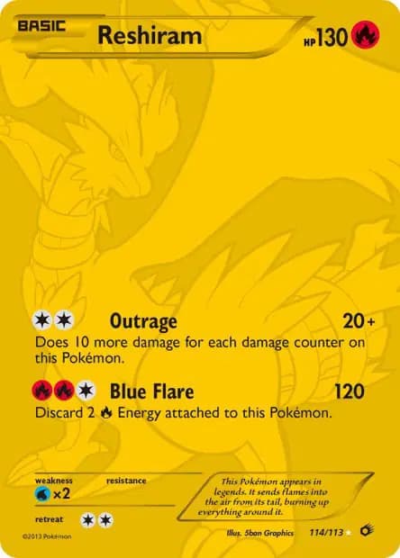 Reshiram — Legendary Treasures