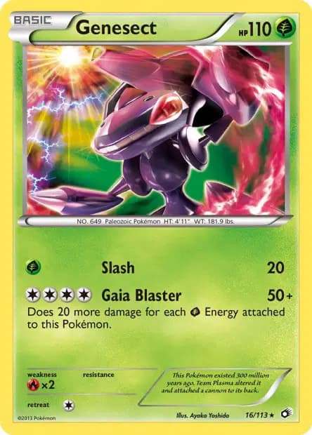 Genesect — Legendary Treasures