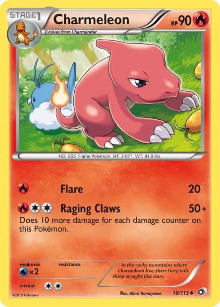 Reptincel — Legendary Treasures