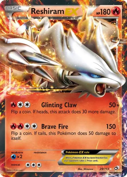 Reshiram — Legendary Treasures