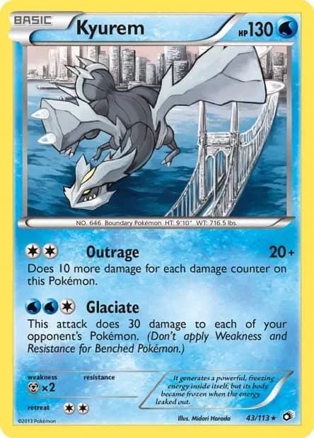 Kyurem — Legendary Treasures
