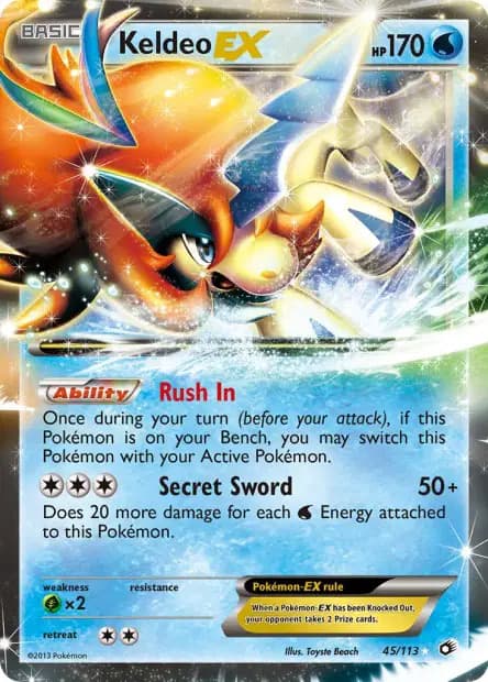 Keldeo — Legendary Treasures