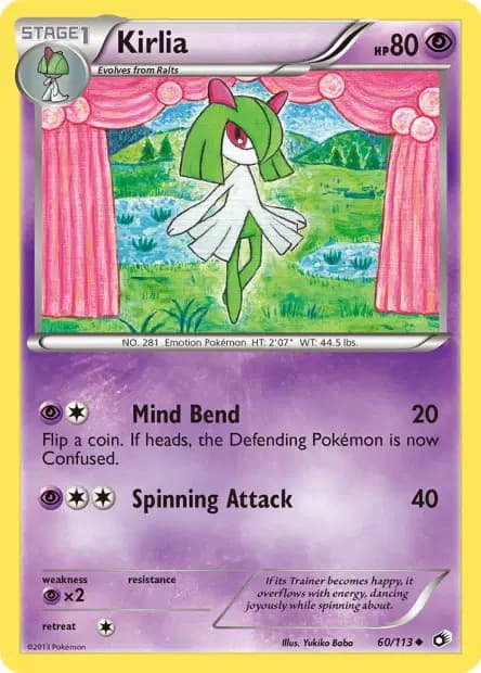 Kirlia — Legendary Treasures