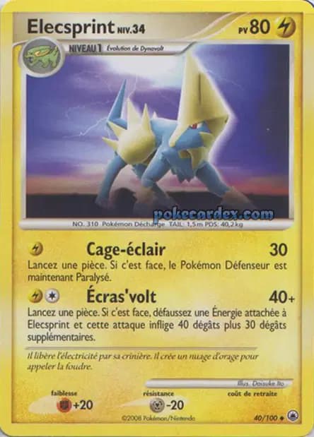 Élecsprint — Diamant & Perle : Aube Majestueuse