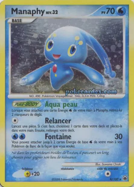 Manaphy — Diamant & Perle : Aube Majestueuse