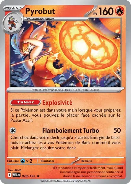 Pyrobut — Méga-Évolution