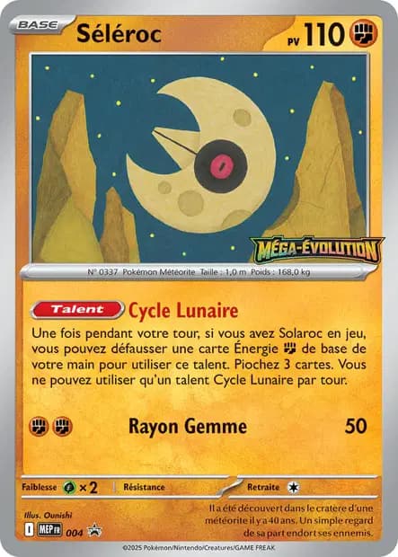 Séléroc — Promos Méga-Évolution