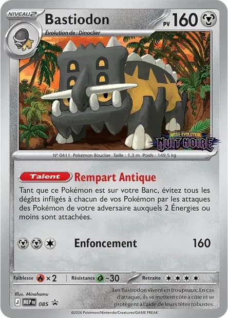 Bastiodon — Promos Méga-Évolution