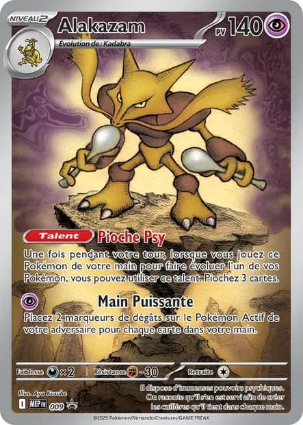 Alakazam — Promos Méga-Évolution