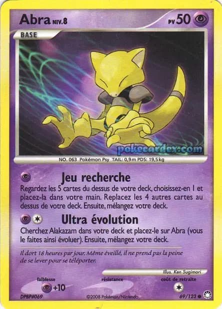 Abra — Diamant & Perle : Trésors Mystérieux