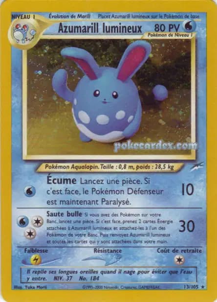 Azumarill — Neo Destiny