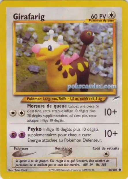 Girafarig — Neo Destiny