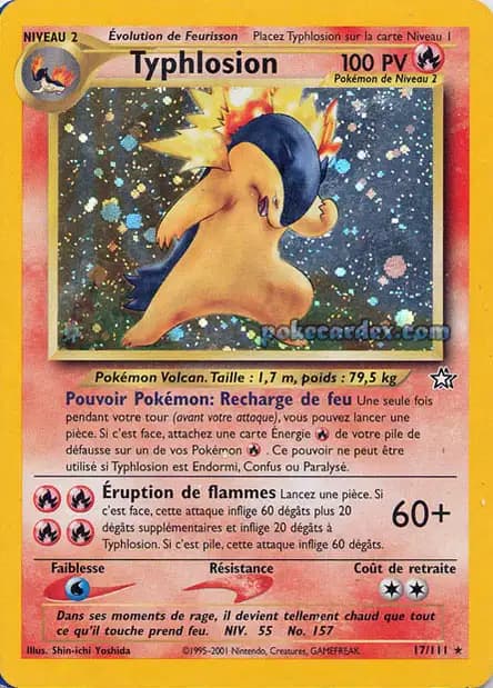 Typhlosion — Neo Genesis