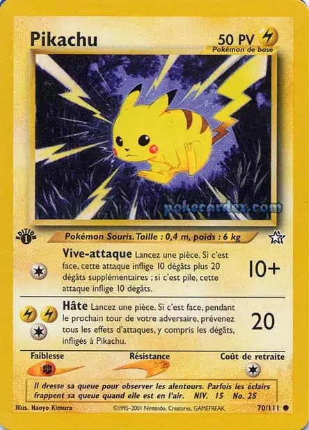 Pikachu — Neo Genesis