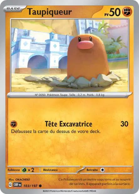 Taupiqueur — Flammes Obsidiennes