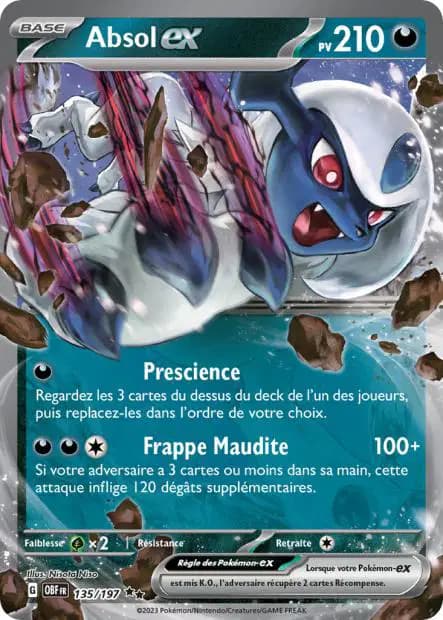 Absol — Flammes Obsidiennes