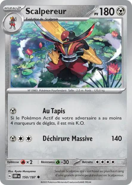 Scalpereur — Flammes Obsidiennes