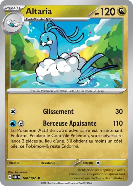Altaria — Flammes Obsidiennes
